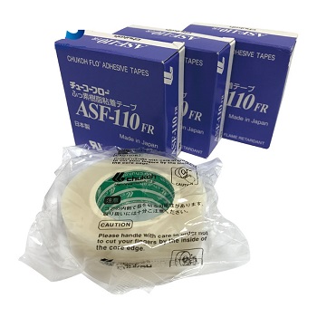Băng keo chịu nhiệt PTFE CHUKOH ASF-110FR 0.08mmx25mmx10M
